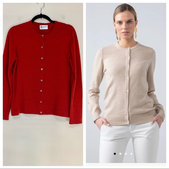 johnstons of elgin cashmere cardigan